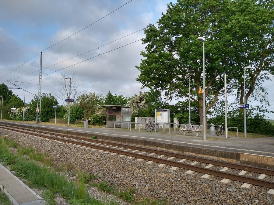 Mönchhagen railway station
