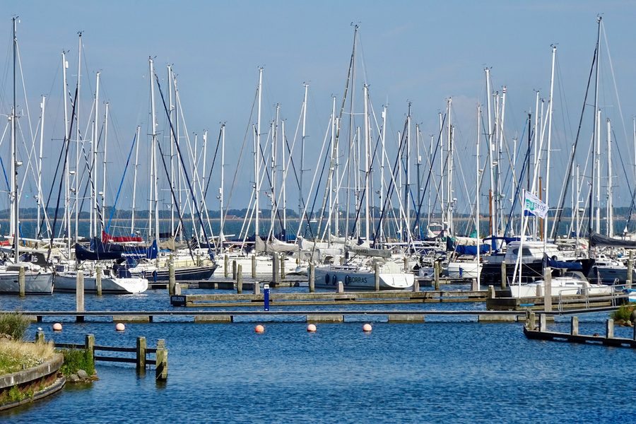 Jachthafen von Medemblik am IJsselmeer