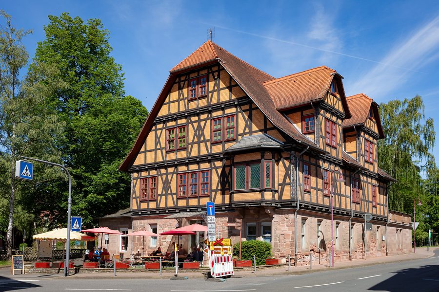 Keudellsches Schloss in der Marktstraße von Wanfried