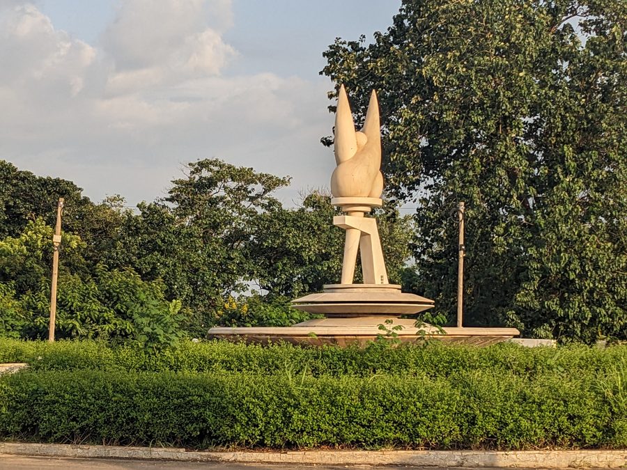 Place de la victoire in Kara, Togo