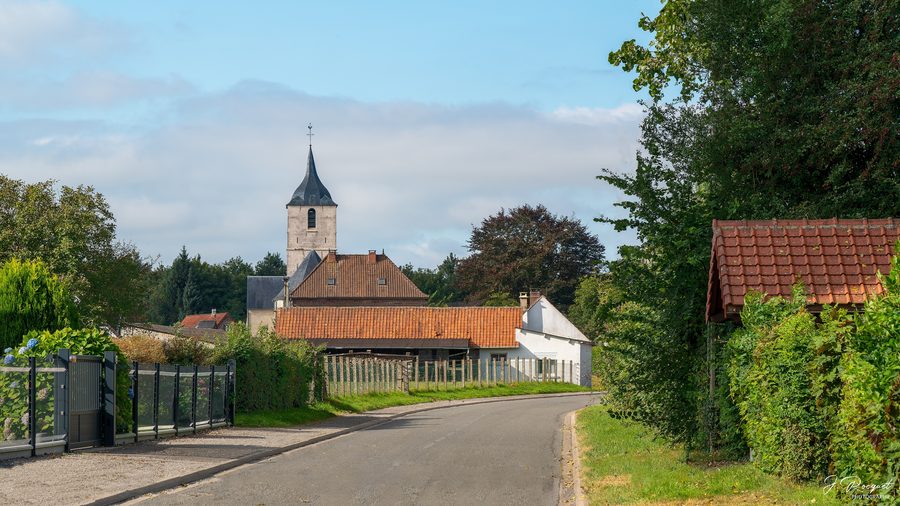 Entrée du village de Campagne-Lès-Boulonnais par la D92