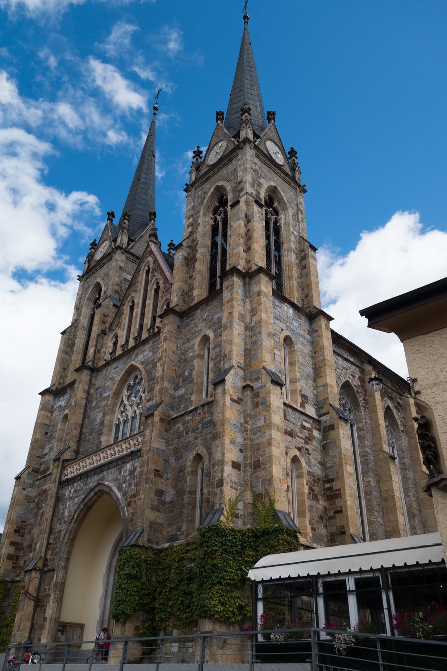 La chiesa parrocchiale di St. Johann im Pongau, chiamata anche Duomo del Pongau.
