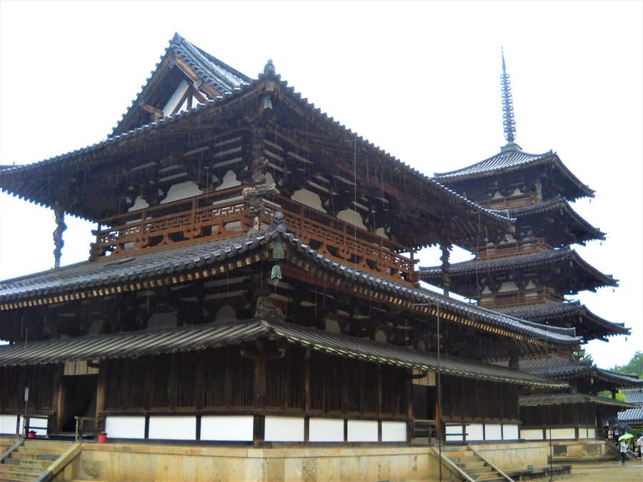 Horyuji come parte del patrimonio storico della prefettura
