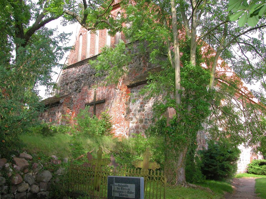 Chiesa di Hohenmocker con campanile indipendente