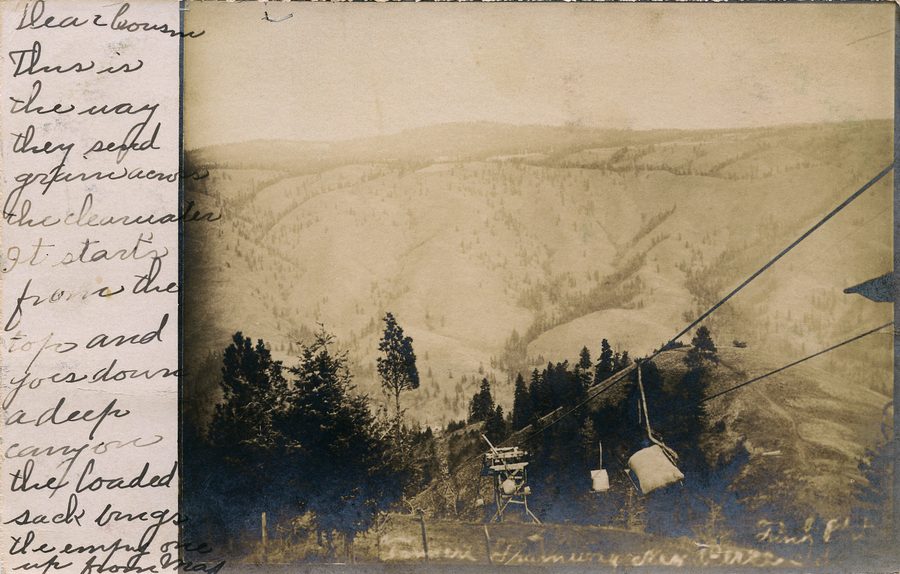 Storica Farmers' Tramway Company a Nezperce, Idaho