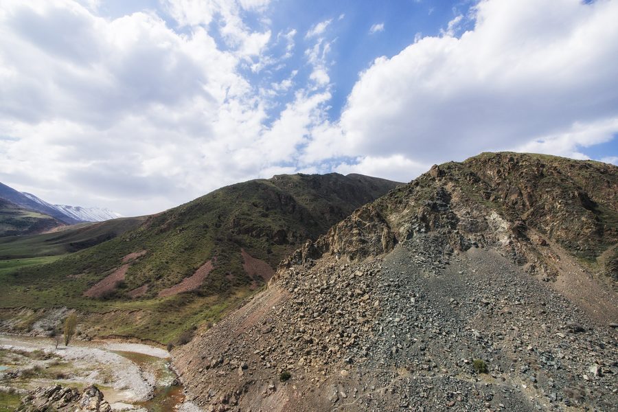 Alamudun Botanical Sanctuary in Alamudun district, Chuy region, Kyrgyzstan