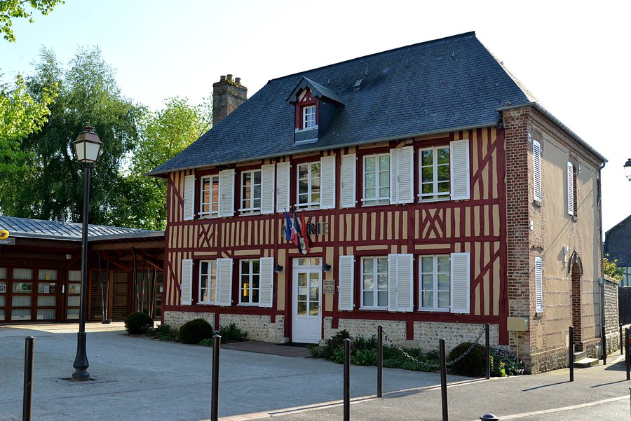 Municipio di Le Breuil-en-Auge nel dipartimento del Calvados