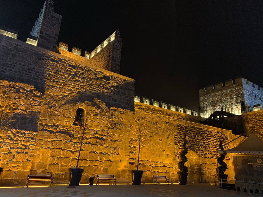Fortezza di Kayseri nel centro storico di Kayseri