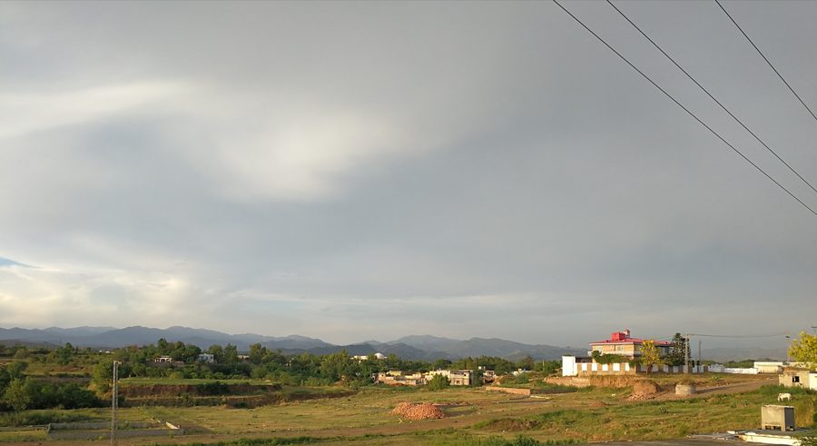 Blick auf die Margalla Hills von Nilore im Islamabad Capital Territory