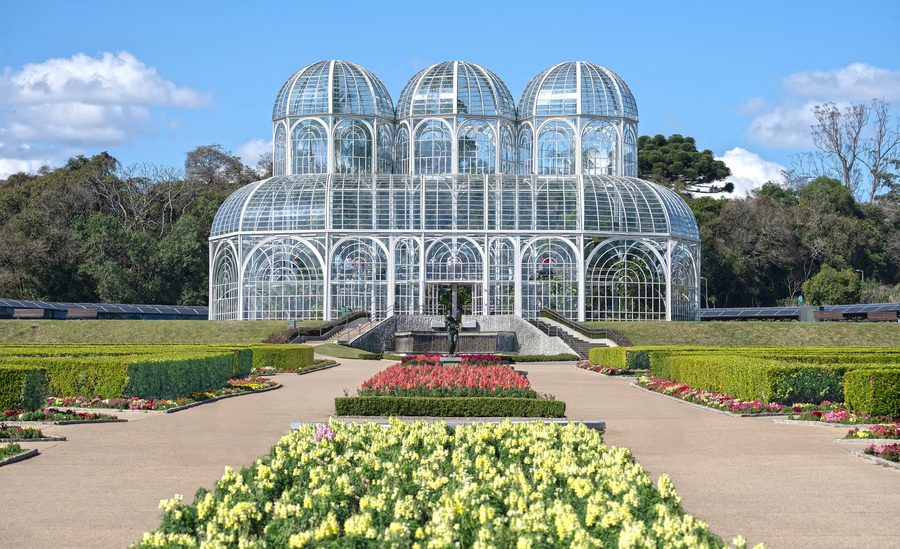 Serra botanica nel Jardim Botânico de Curitiba