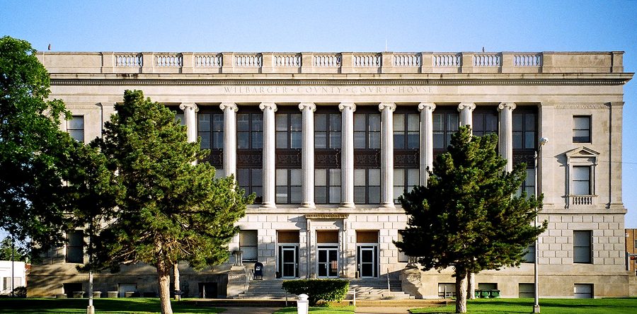 Wilbarger County Courthouse in Vernon, Texas