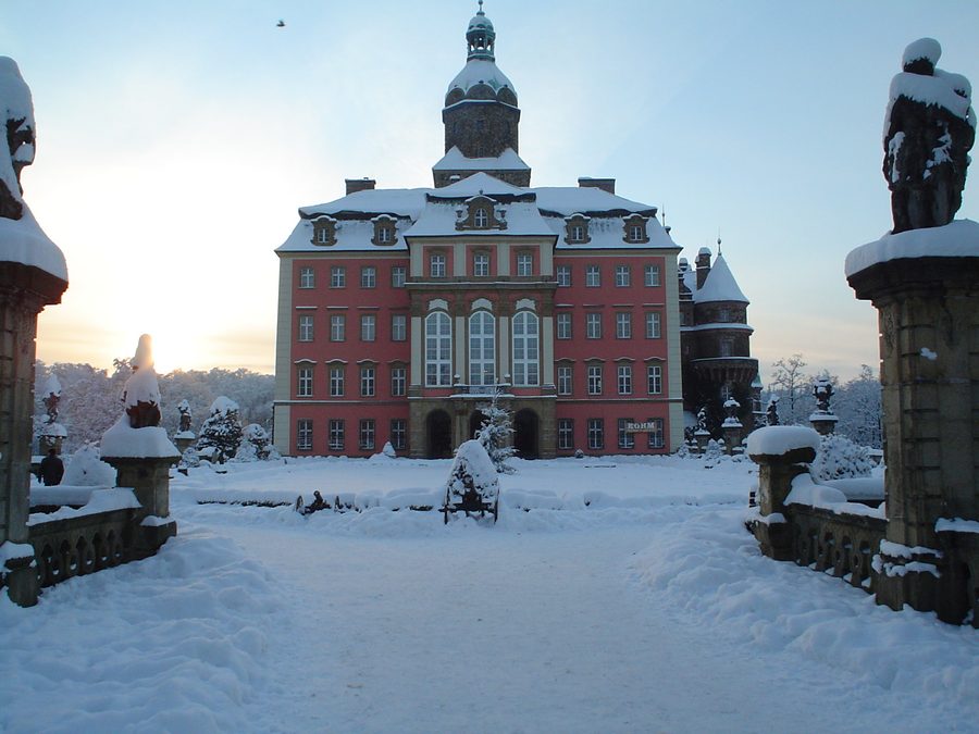 Castello di Książ vicino a Wałbrzych in Bassa Slesia, Polonia