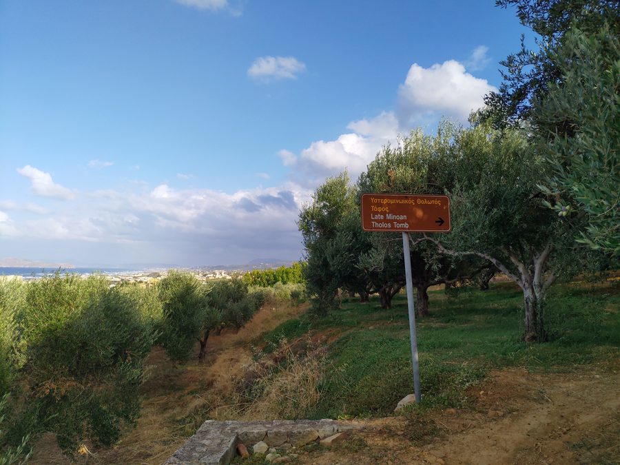 Tomba a tholos del tardo minoico a Maleme, Creta