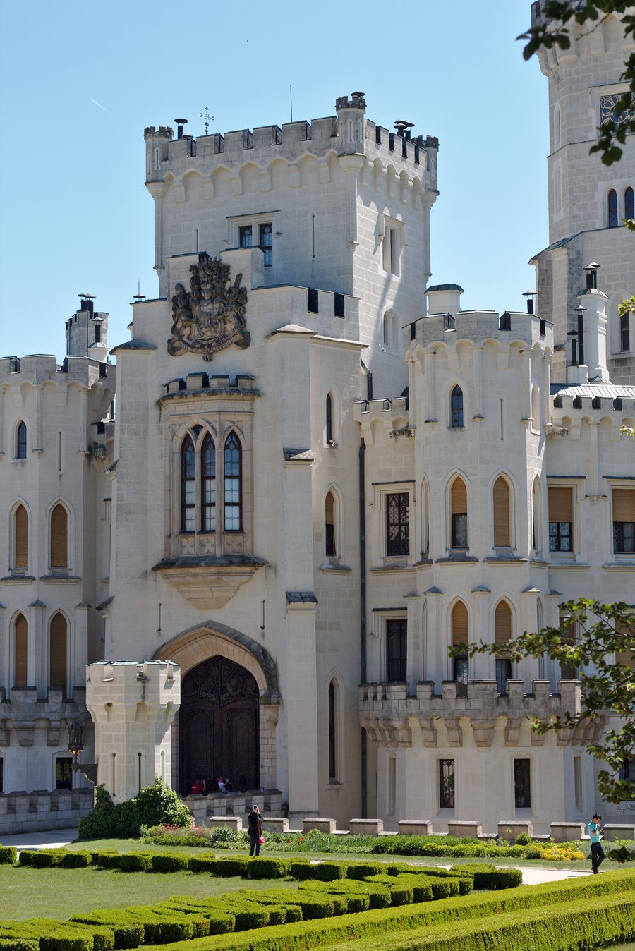 Schloss Hluboká in Hluboká nad Vltavou