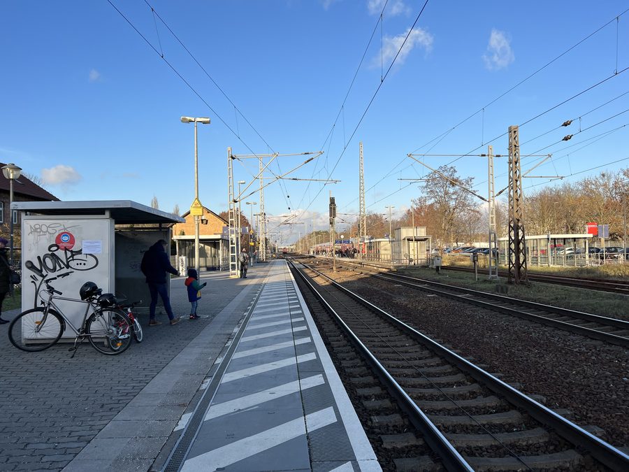 Bahnhof Ludwigsfelde in Ludwigsfelde, Landkreis Teltow-Fläming