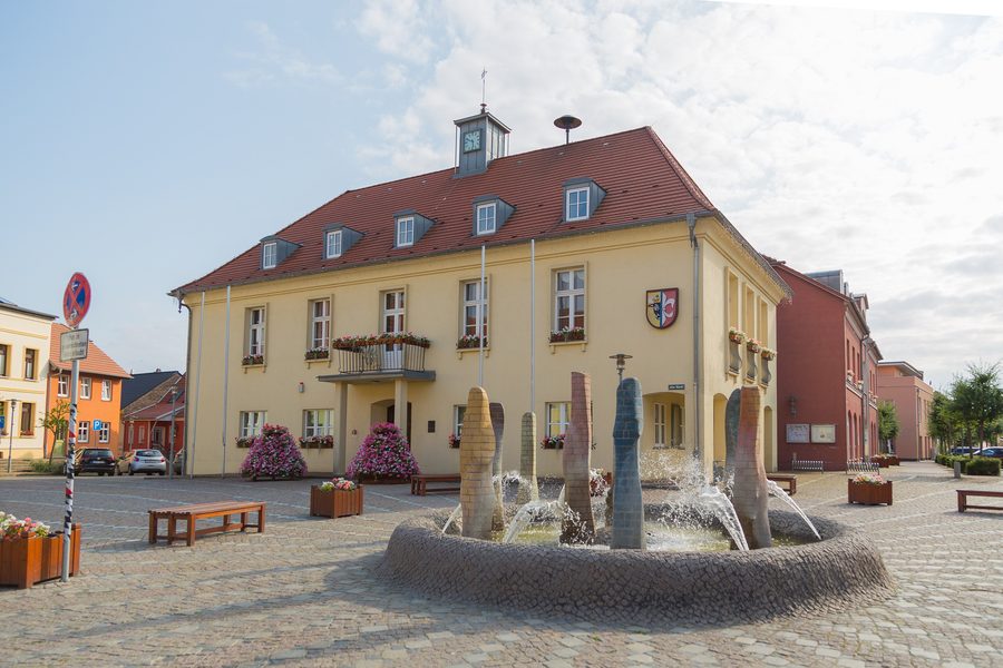 Rathaus der Stadt Tessin im Landkreis Rostock
