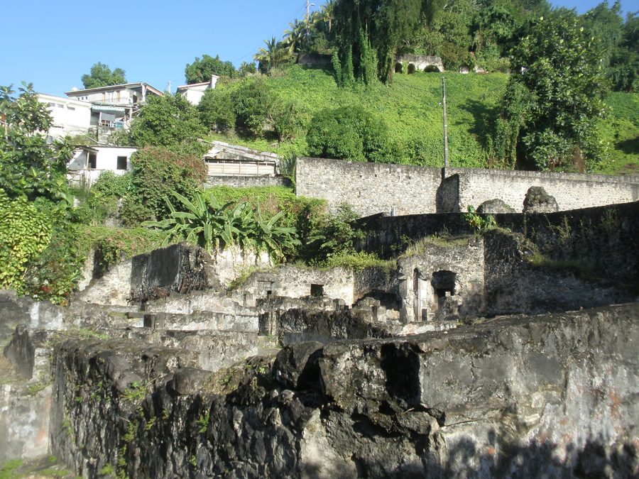 Rovine storiche del carcere a Saint-Pierre, Martinica