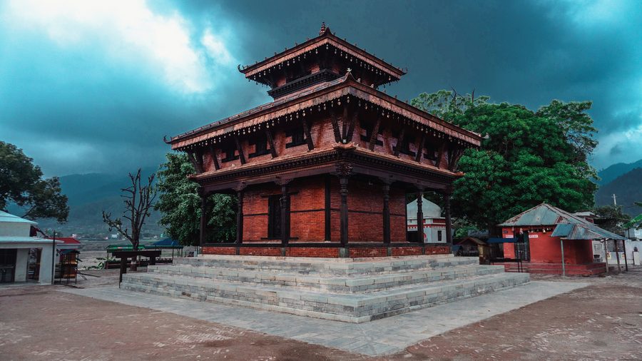 Ambikeshwari-Tempel in Ghorahi in der historischen Mid-Western Region Nepals