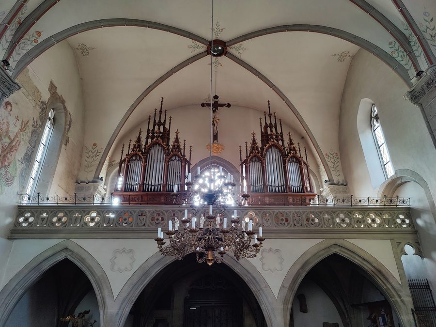Schlimbach-Orgel in der Ritterkapelle Haßfurt