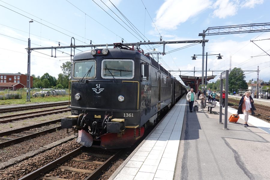 Bahnhof Emmaboda in Småland