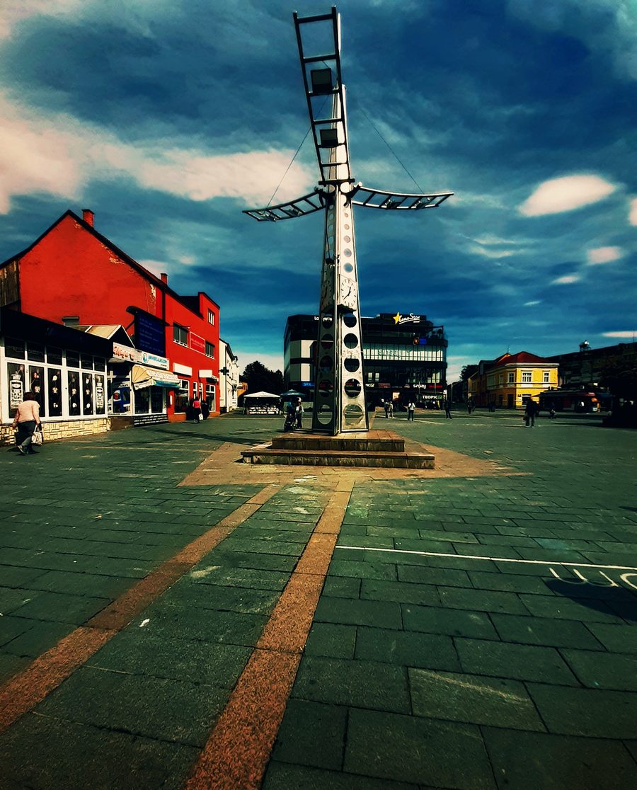Piazza principale di Prijedor