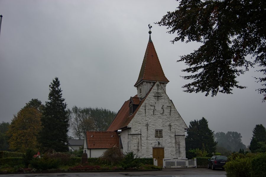 Chiesa di San Nicola a Treia nello Schleswig-Holstein