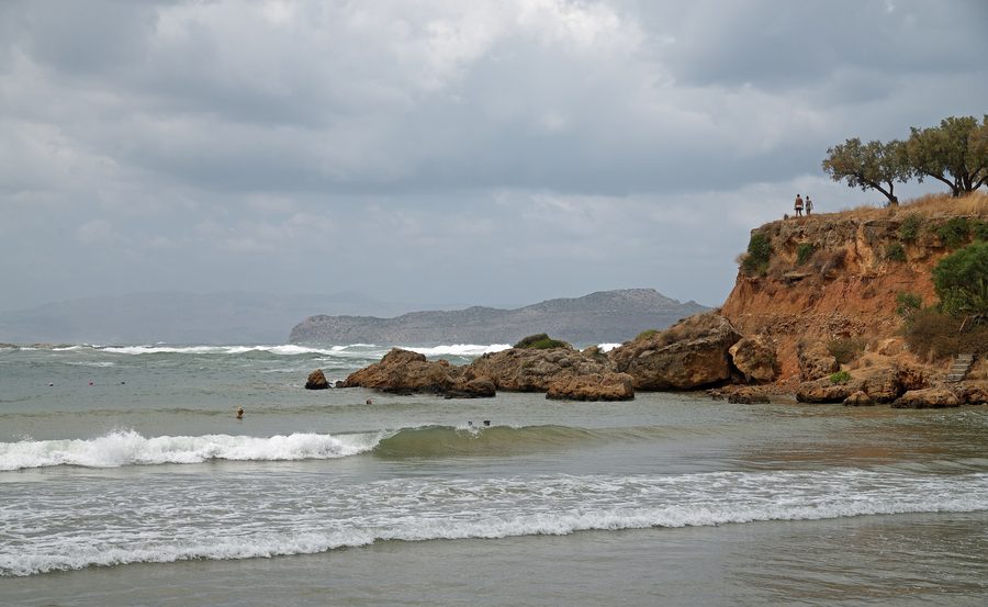 Costa presso Agioi Apostoli a Creta