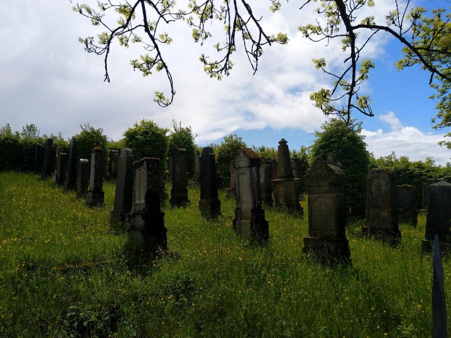 Cimitero rurale ebraico a Berwangen nel Kraichgau