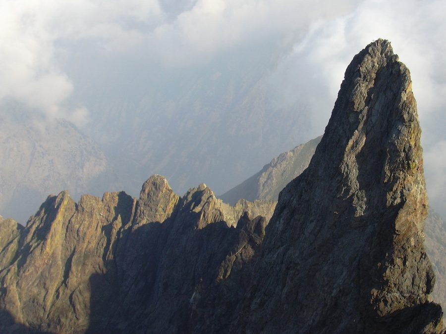 Corno Stella nel massiccio dell’Argentera delle Alpi Marittime