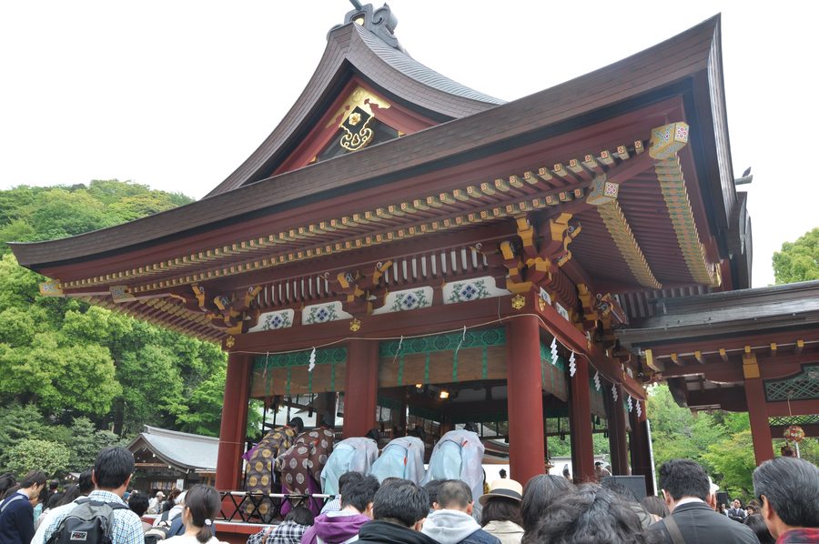Großer Buddha von Kamakura in Kanagawa
