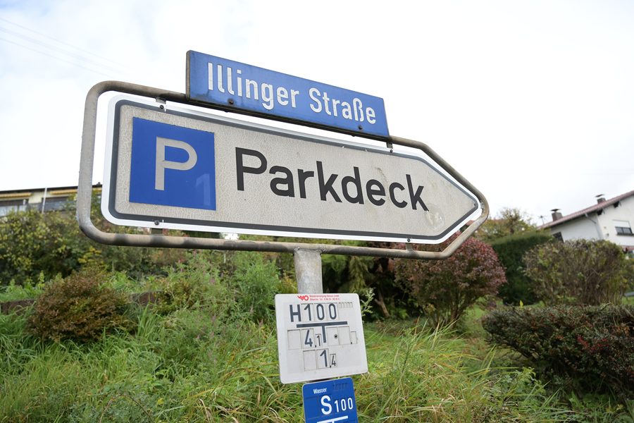 Illinger Straße in Ottweiler im Saarland