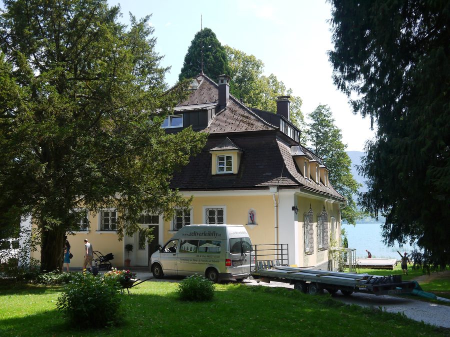 Ex villa Ransonnet sul lago a Nußdorf am Attersee