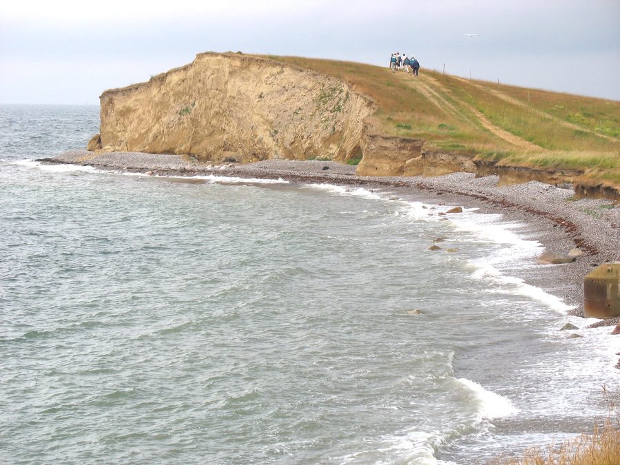 Klippe Gulstav Klint an der Südspitze von Langeland