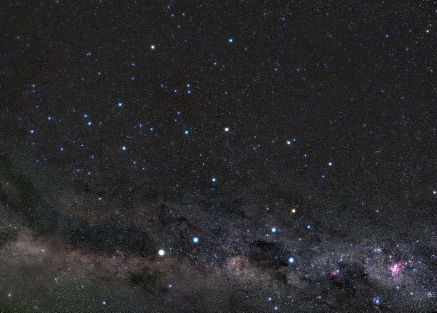 Cielo stellato sopra la Región de Coquimbo