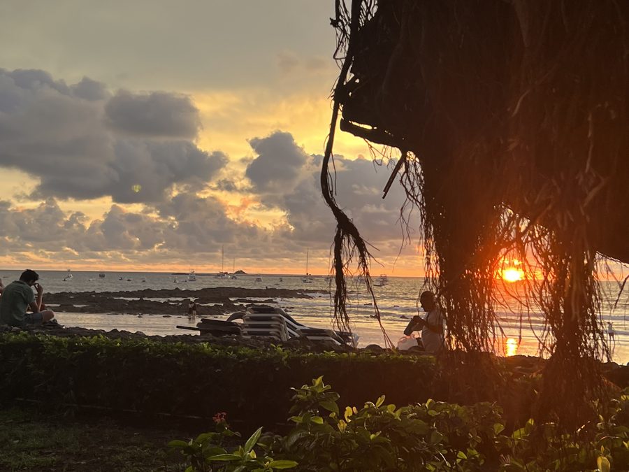 Pacific coast beach in Guanacaste, Costa Rica