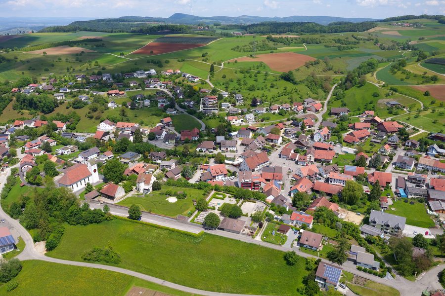 Wölflinswil im Kanton Aargau