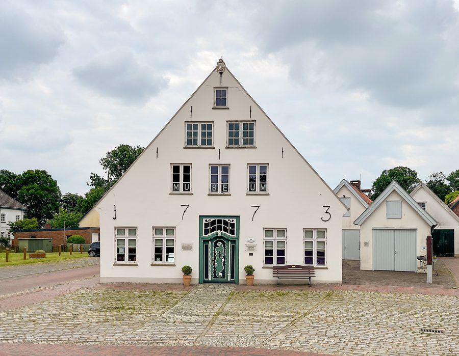 Außenansicht des Handwerksmuseums Ovelgönne