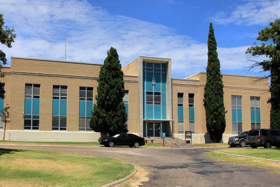 Upton County Courthouse a Rankin, Texas