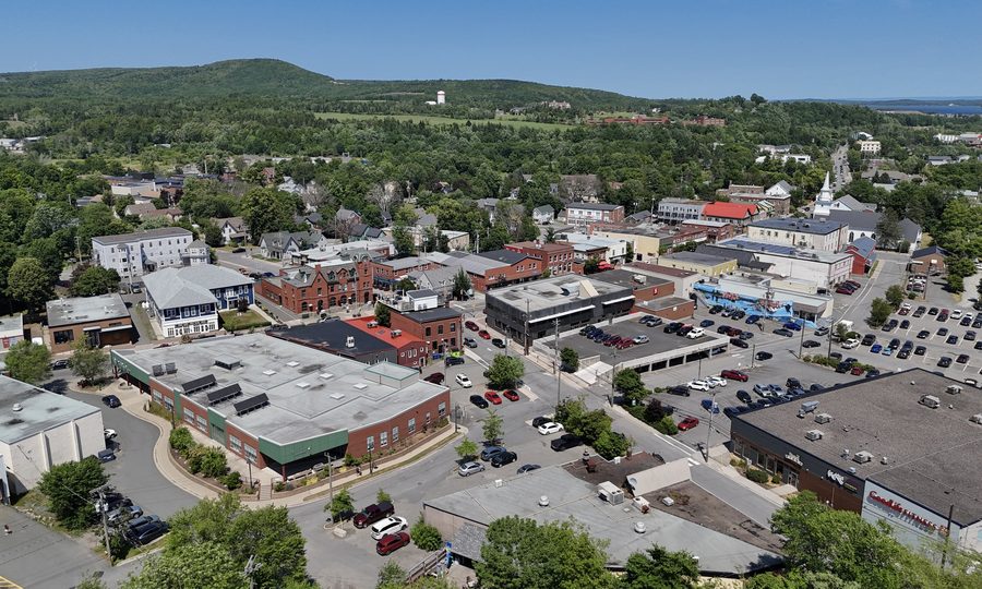 Ansicht von Antigonish, Nova Scotia, Kanada