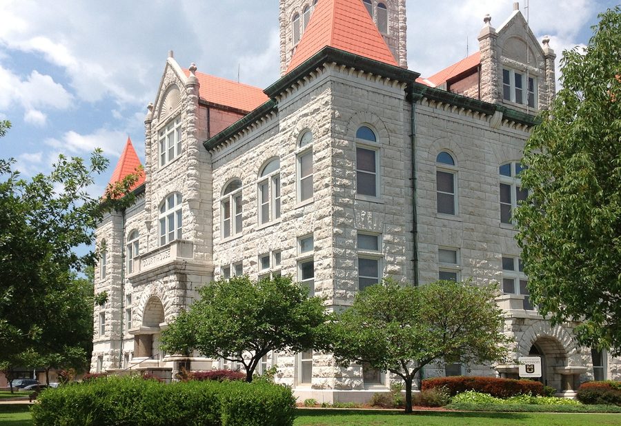 Palazzo di giustizia della contea di Vernon a Nevada, Missouri