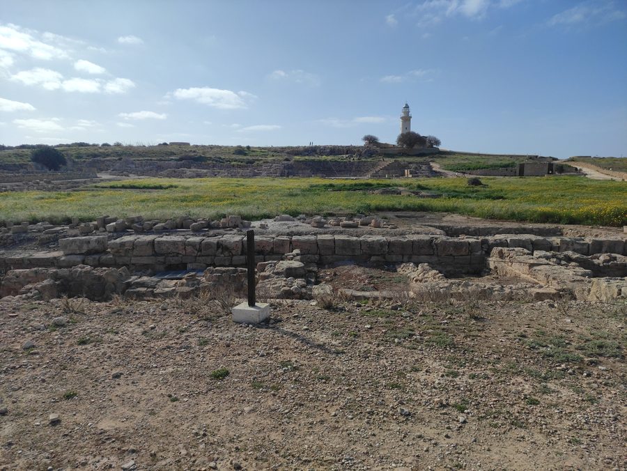 Agora in the Archaeological Park of Kato Paphos, Cyprus