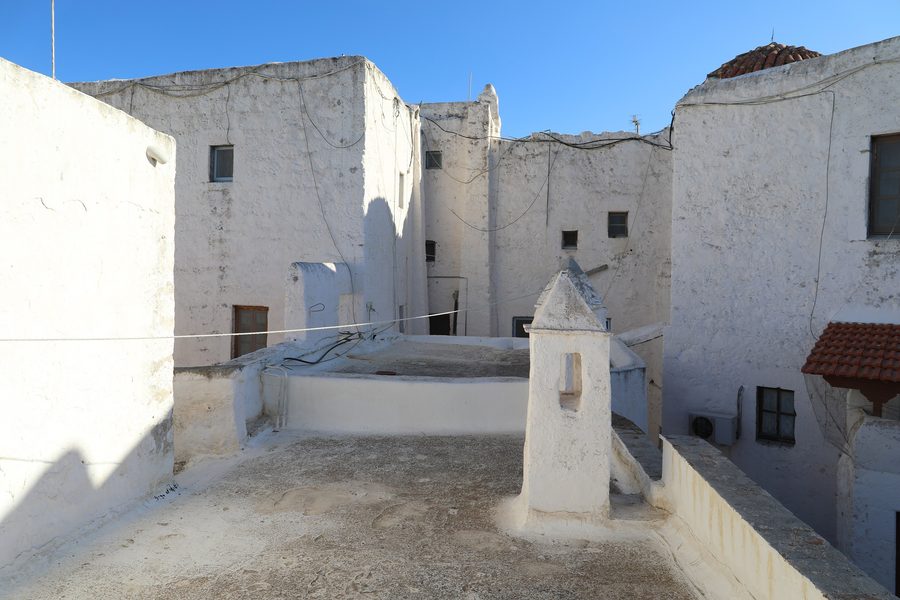 Cortile superiore del Monastero di San Giovanni il Teologo a Patmos