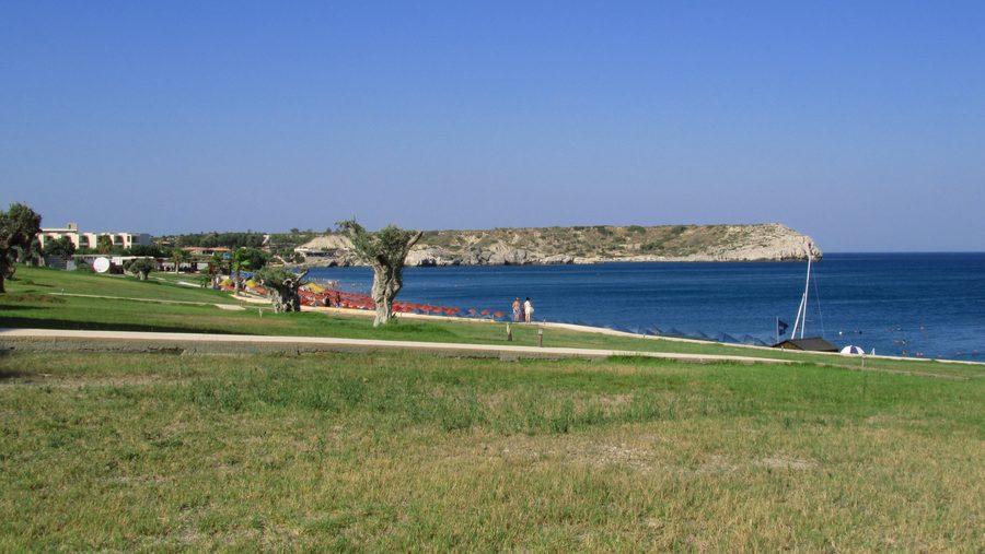 Spiaggia a Kolympia