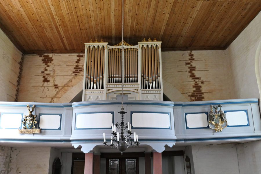 Organo a Friedrichshagen, comune di Upahl, circondario del Nordwestmecklenburg