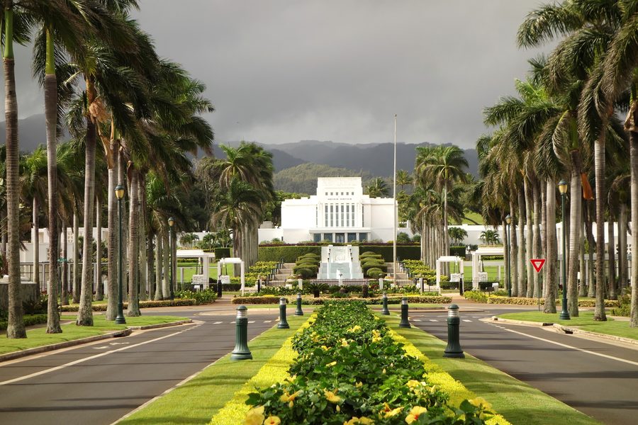 Laie Hawaii Temple on Oahu