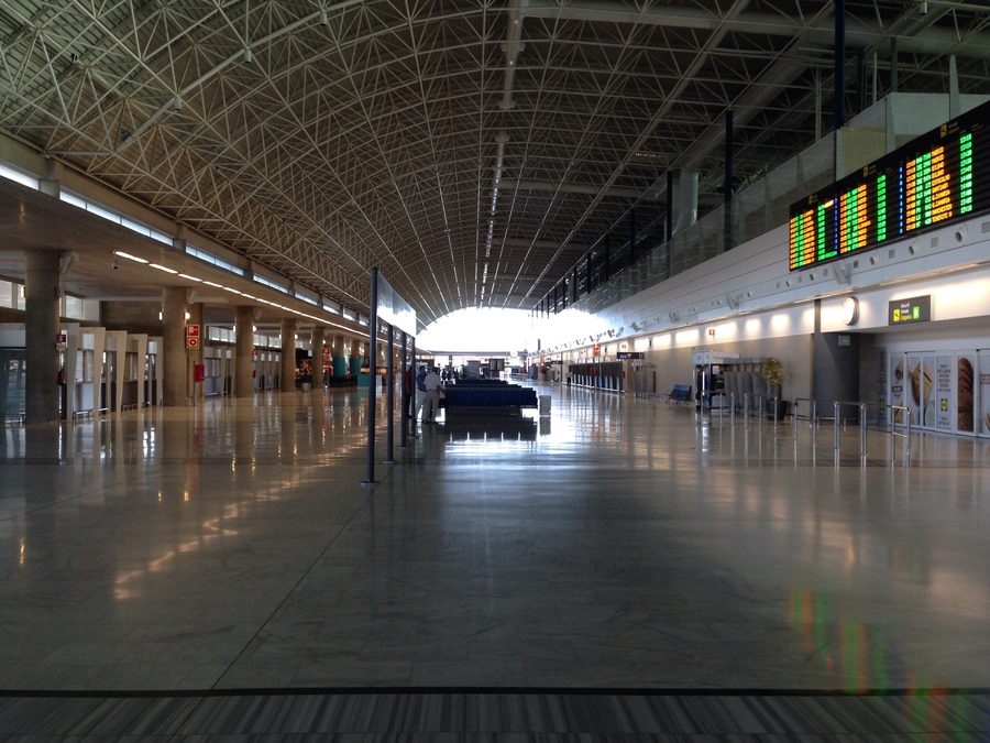 Terminal principale dell'aeroporto di Fuerteventura a El Matorral