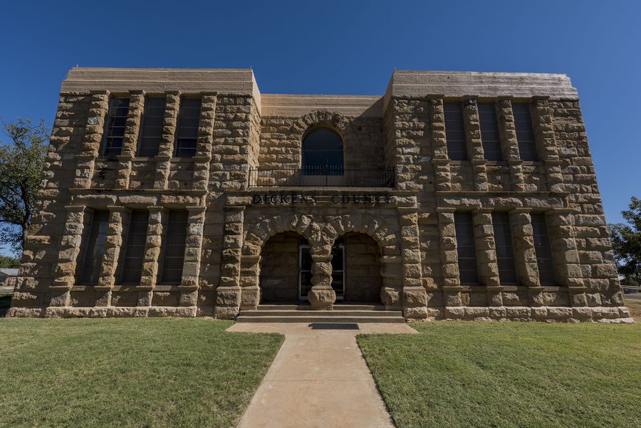 Tribunale della contea di Dickens a Dickens, Texas