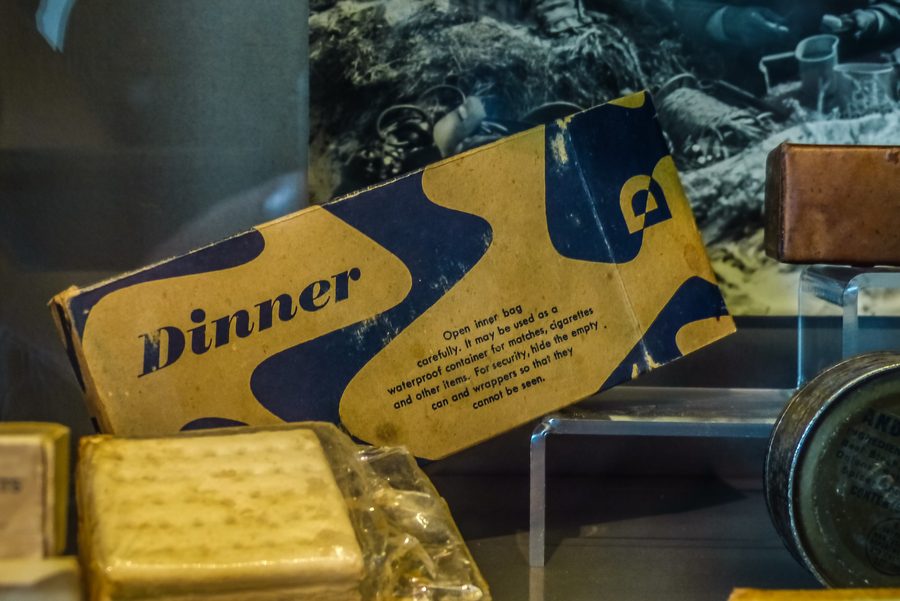 Außenansicht des Utah Beach D-Day Museums in der Normandie