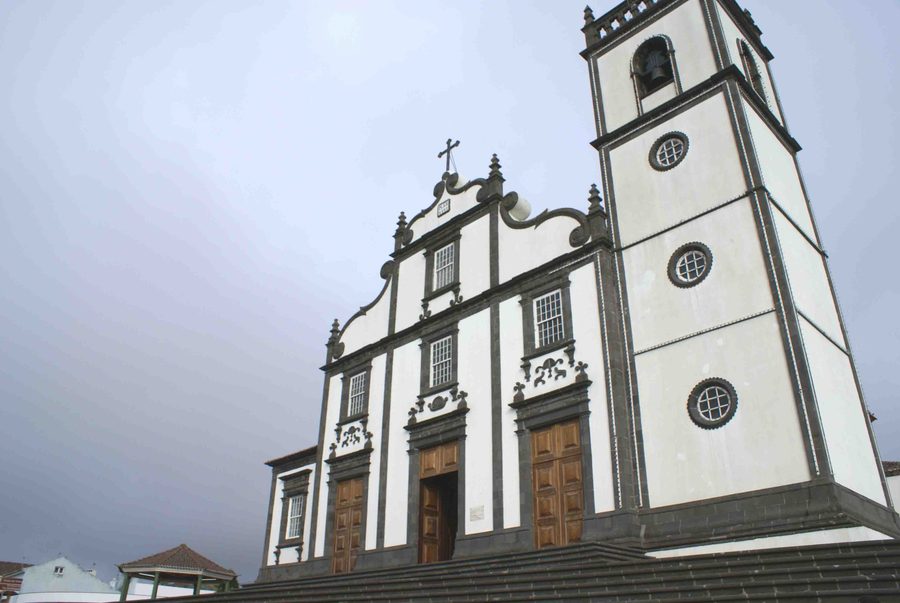 Esterno della Igreja de Nossa Senhora do Rosário di Lomba da Maia