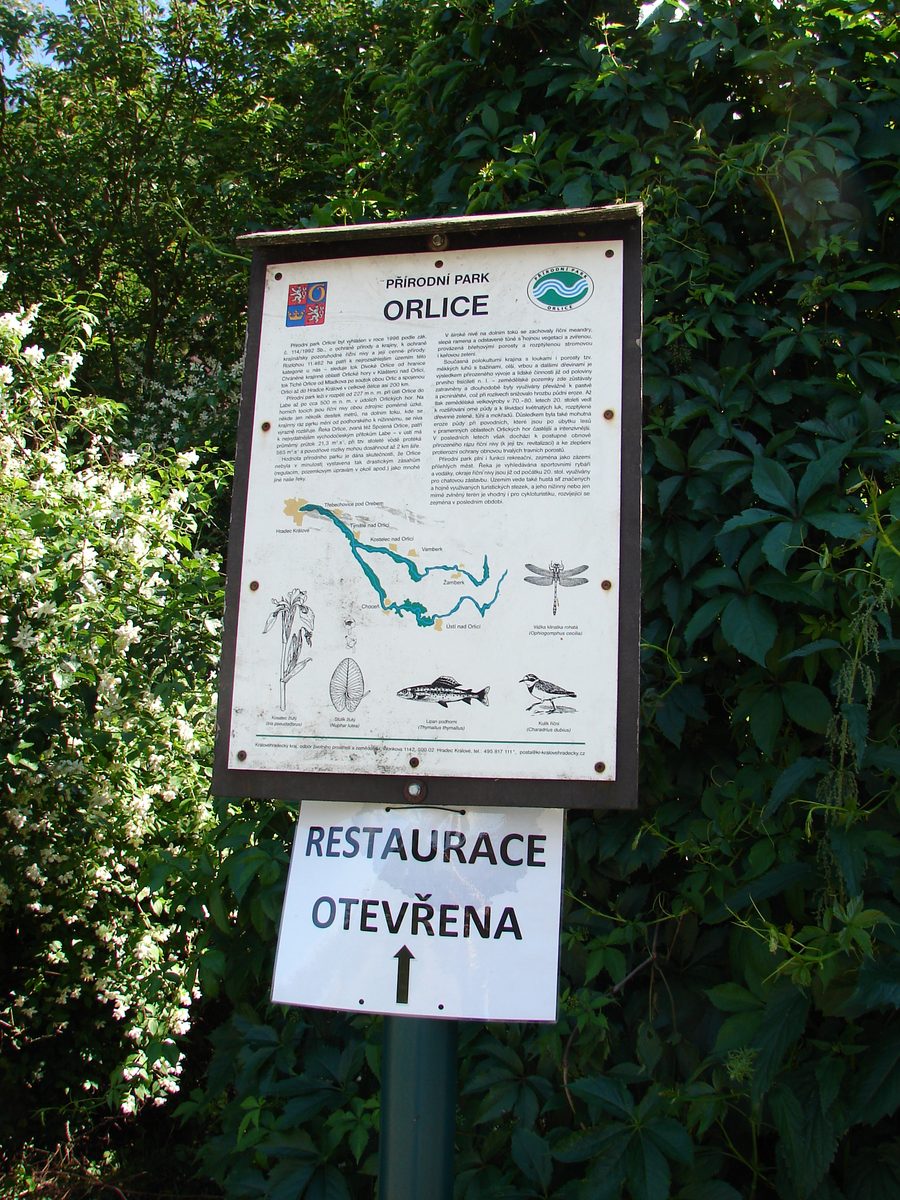 Landschaft im Naturpark Orlice in Tschechien